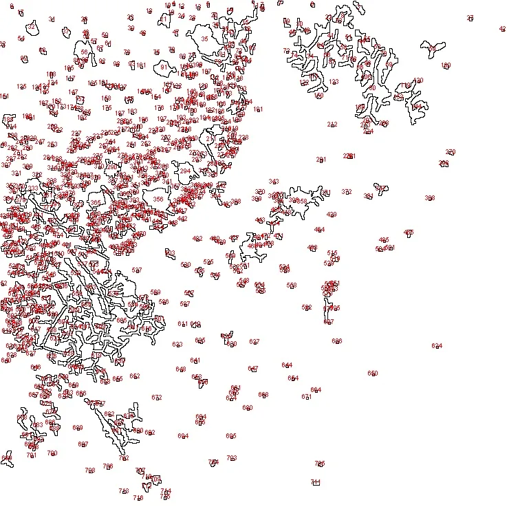 Sample 1 from tank, ImageJ analysis and particle characterization