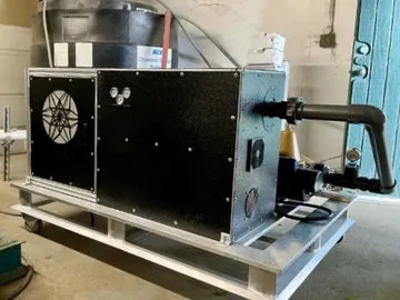 Treatment skid in the Yorba Linda pump house