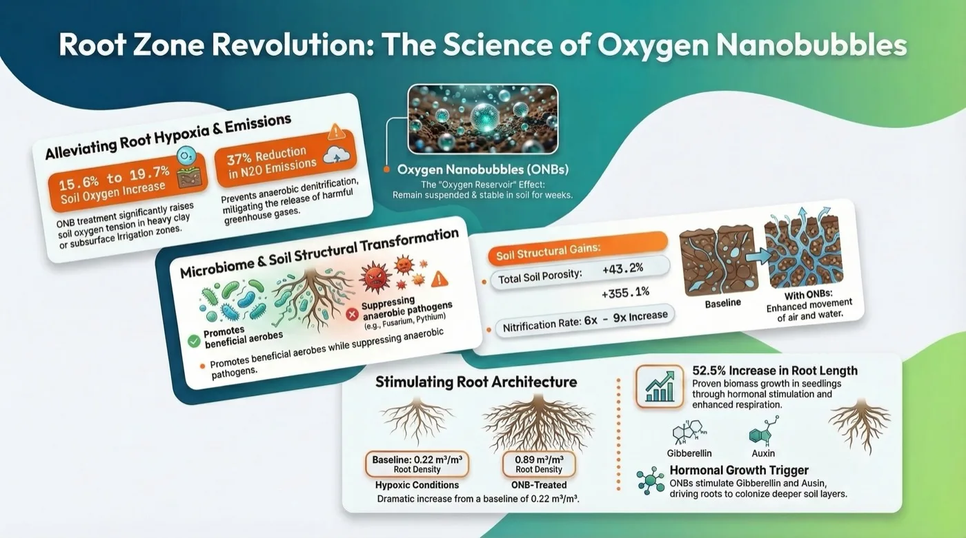 Root Zone Mechanisms & Nanobubbles
