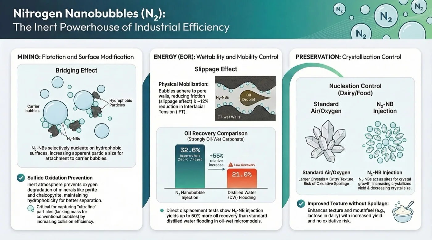 Nitrogen Nanobubbles (N<sub loading=