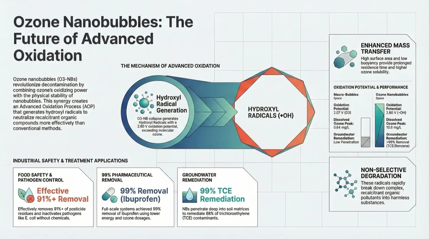 Ozone Nanobubbles (O<sub loading=